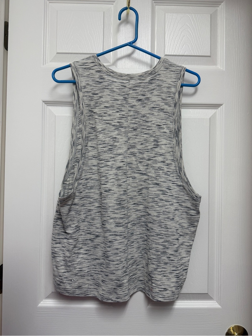 Lululemon Cardio Squad Tank II - Tiger Space Dye Black White - Picture 4 of 6